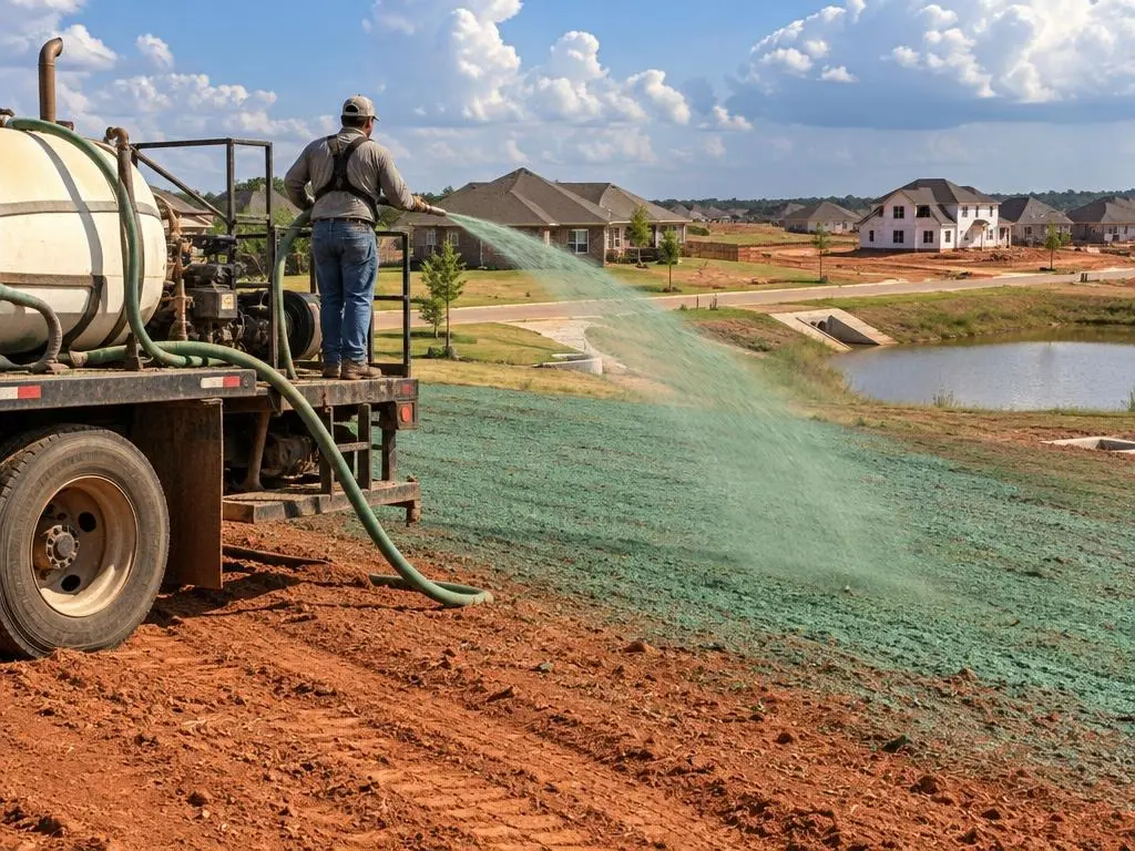 Builder & Commercial Hydroseeding in Oklahoma City, OK