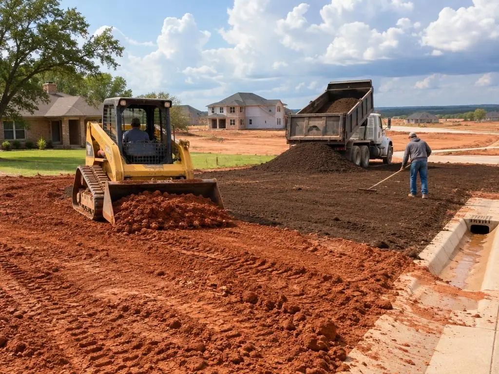 Grading, Topsoil & Dirt Work in Oklahoma City, OK